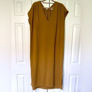 Midi shift dress